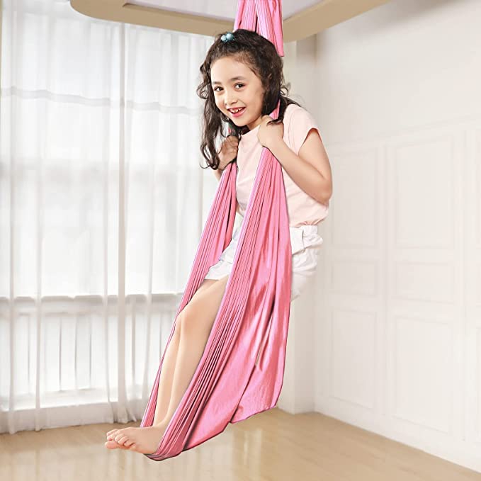 The Yogis Indoor Therapy Swing for Kids Child and Teens More Special Needs, Cuddle Hammock Ideal for Autism, ADHD, Aspergers and Sensory Integration Snuggle Swing Hammocks - Image 2
