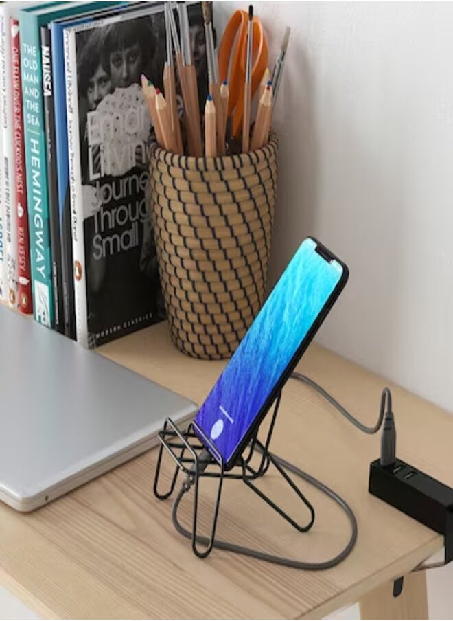 Generic KRUBBET Holder for mobile phone, black  - Image 2