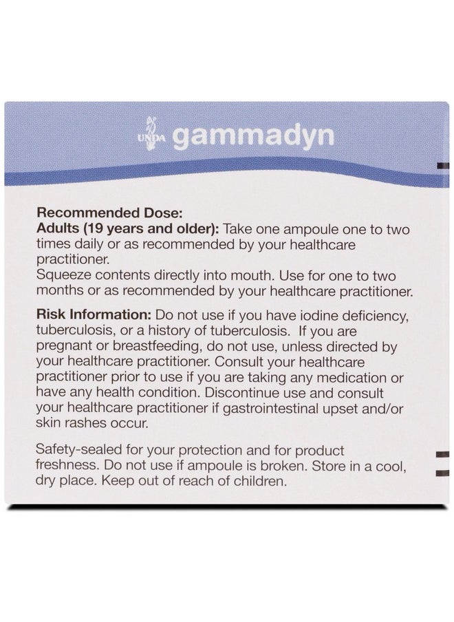 UNDA Gammadyn Mn Co ; Manganese Cobalt Oligo Element Supplement ; 30 Ampoules  - Image 4