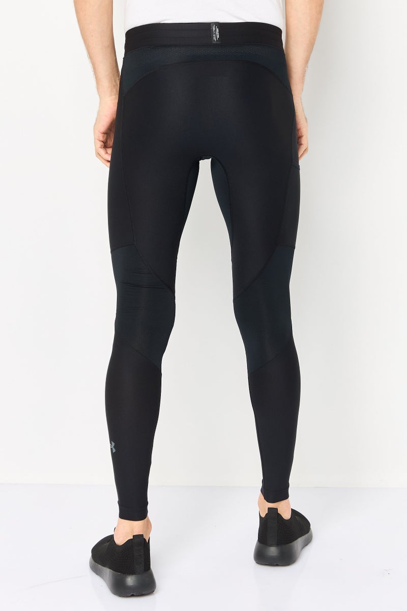 UNDER ARMOUR Men Regular Fit Training Leggings, Black - Image 4