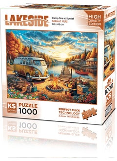 Vosvos Camp Fire At Sunset 1000 Piece Puzzle - pzsku/Z0E36245990F31D71390FZ/45/_/1735006496/ea765f6c-5633-465a-8202-bf9d40424808