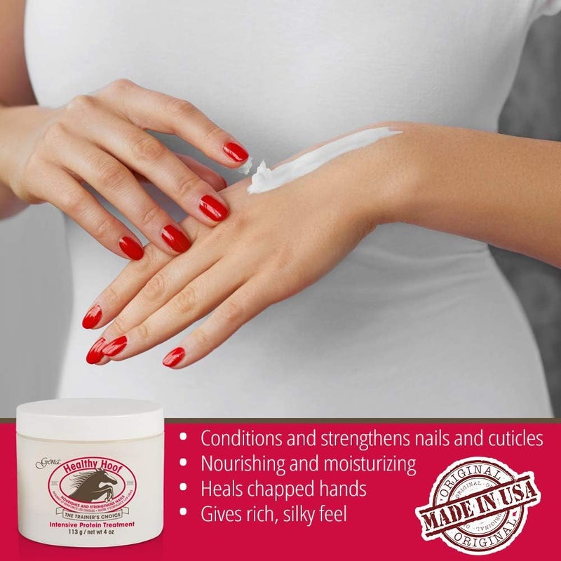 Gena Healthy Hoof Cream - Intensive Protein Treatment for Nails and Cuticles, 4 Ounce - Image 5
