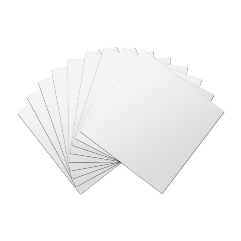 25pcs DIY Square Mirror Wall Stickers   15cm Self adhesive Tiles 3D Mirror Decor for DIY Acryli - Image 2