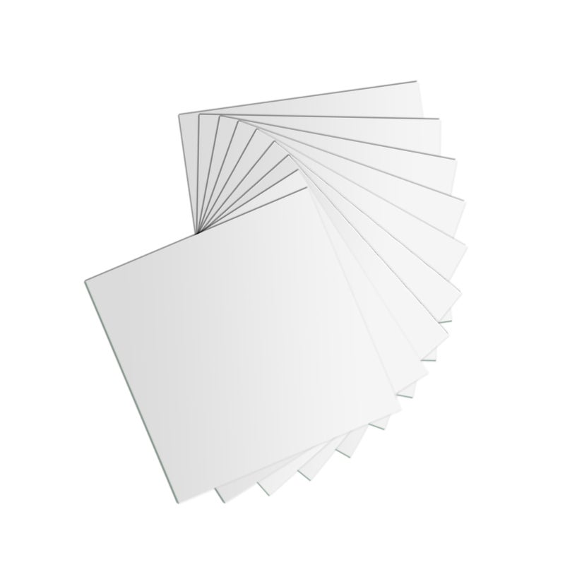 25pcs DIY Square Mirror Wall Stickers   15cm Self adhesive Tiles 3D Mirror Decor for DIY Acryli - Image 5