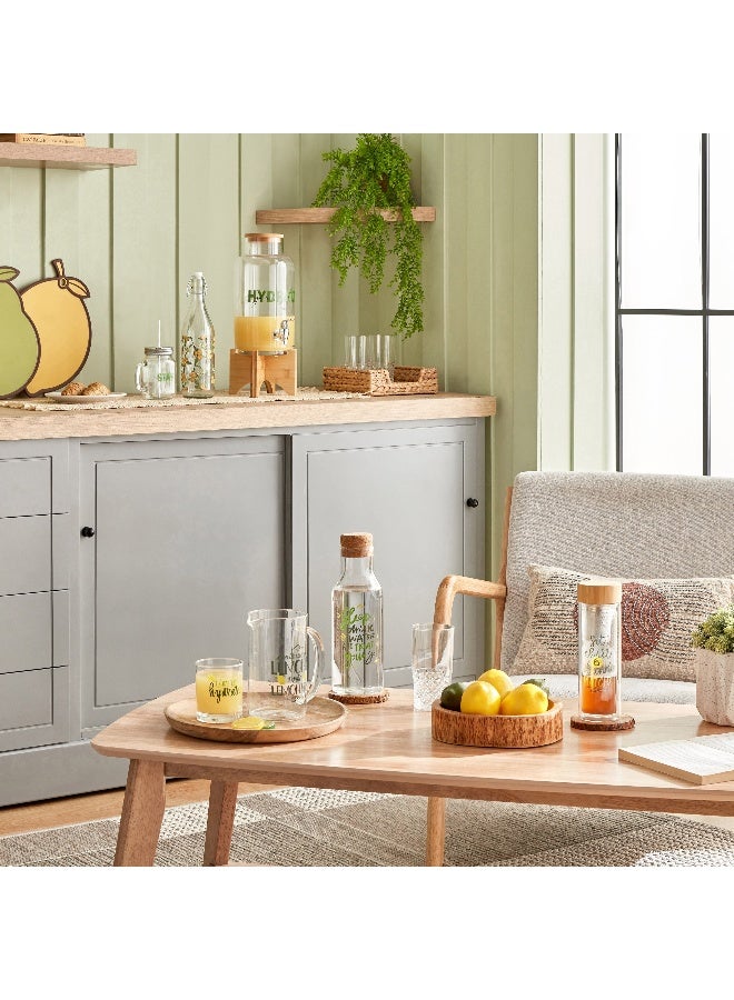 Home Box Harmony Glass Bottle with Lid 1000 ml - Image 4