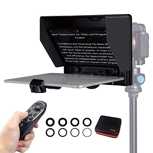 FEELWORLD TP10 10" جهاز تليبرومبتر محمول وقابل للطي يصلح للهواتف الذكية والأجهزة اللوحية حتى 11" - Image 1
