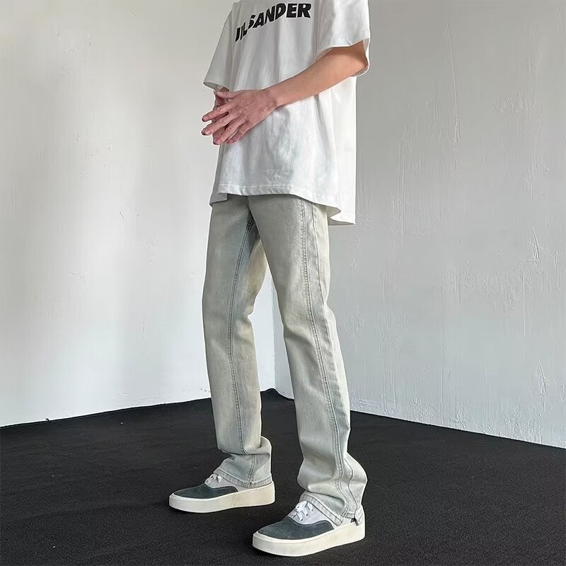 Unisex Classic Denim Jeans Loose Fit Daily Outdoor Wear - Image 4