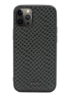 Kajsa Leather Pattern Back Case for Apple iPhone 12 Pro 
