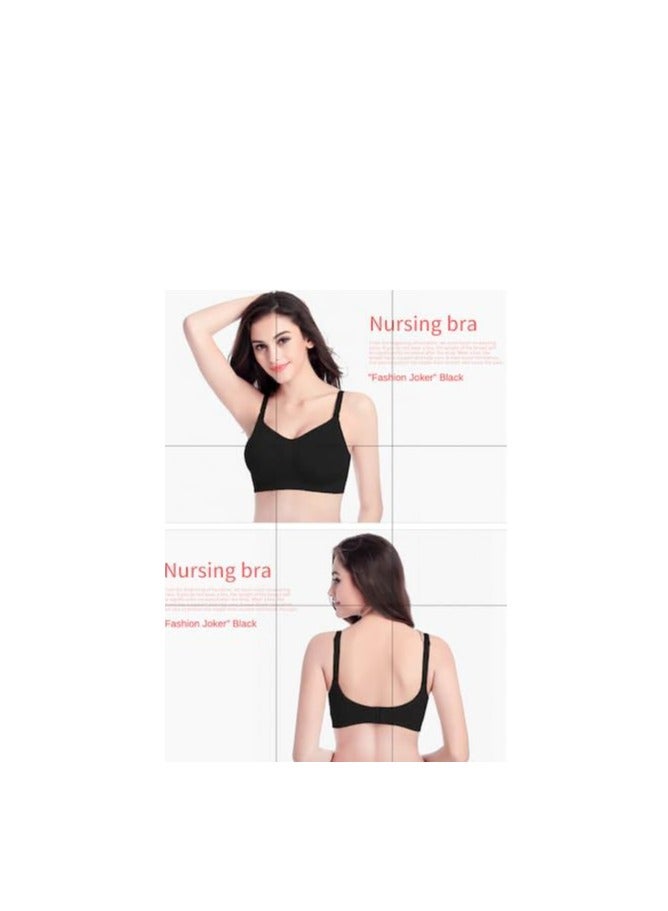 Showday Womens Sleeping Nursing Bra Wirefree Breastfeeding Maternity Bralette - Image 3
