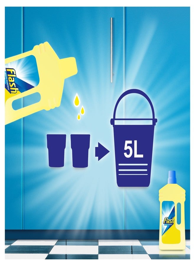 Procter & Gamble Flash All Purpose Wood Floor With Orange Peel Oil Cleaner 1 Litre - Image 2