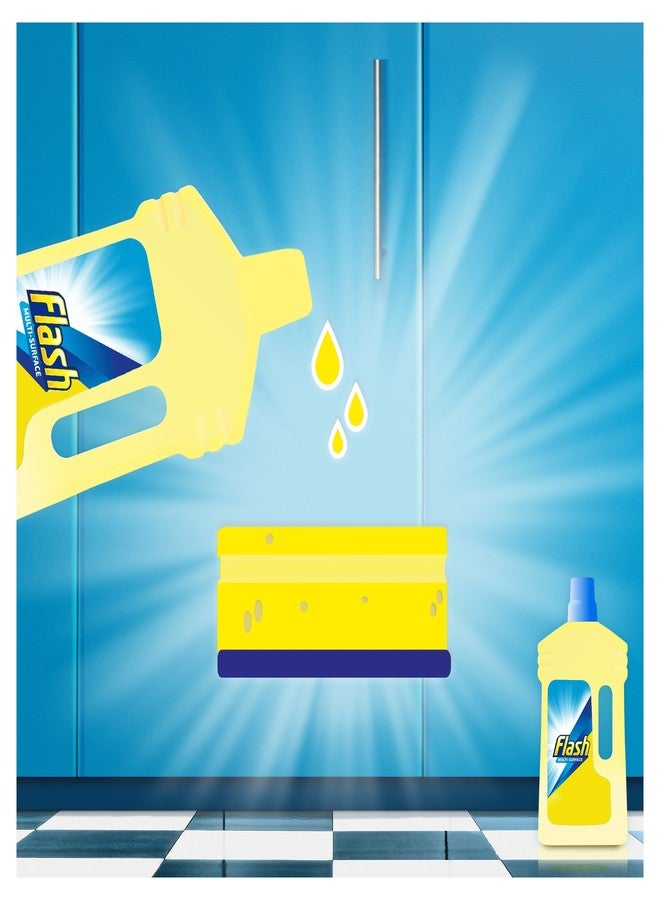 Procter & Gamble Flash All Purpose Wood Floor With Orange Peel Oil Cleaner 1 Litre - Image 3