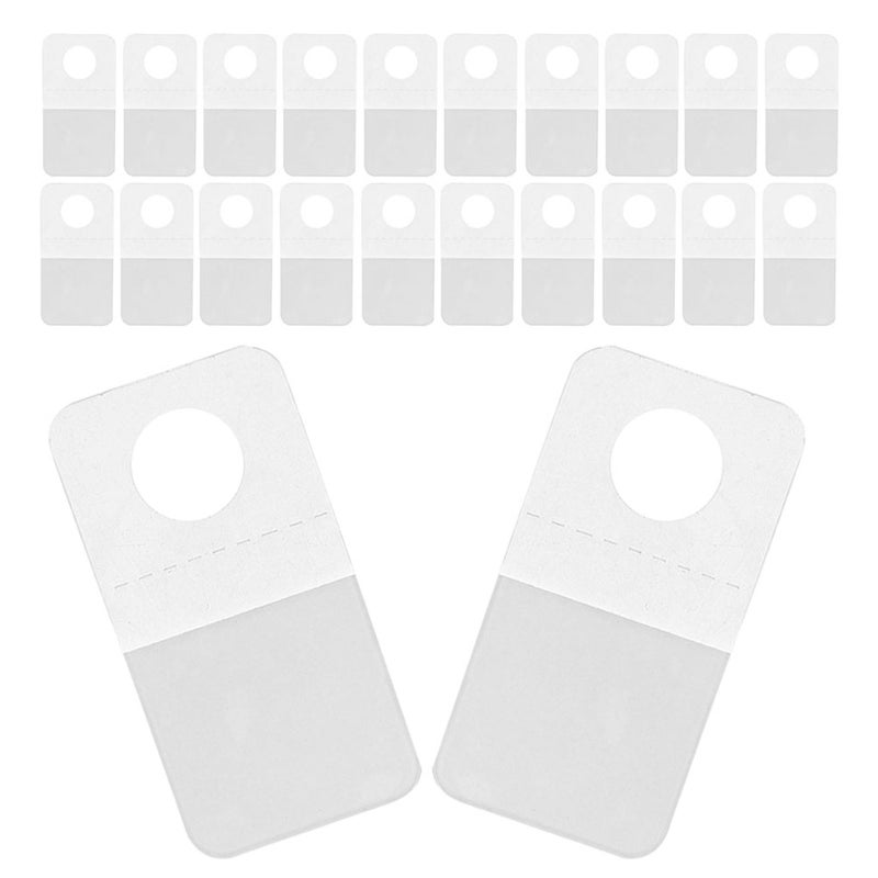 📦 ٥٠٠ قطعة من شرائط لاصقة شفافة لتعليق العروض للبيع - Image 1