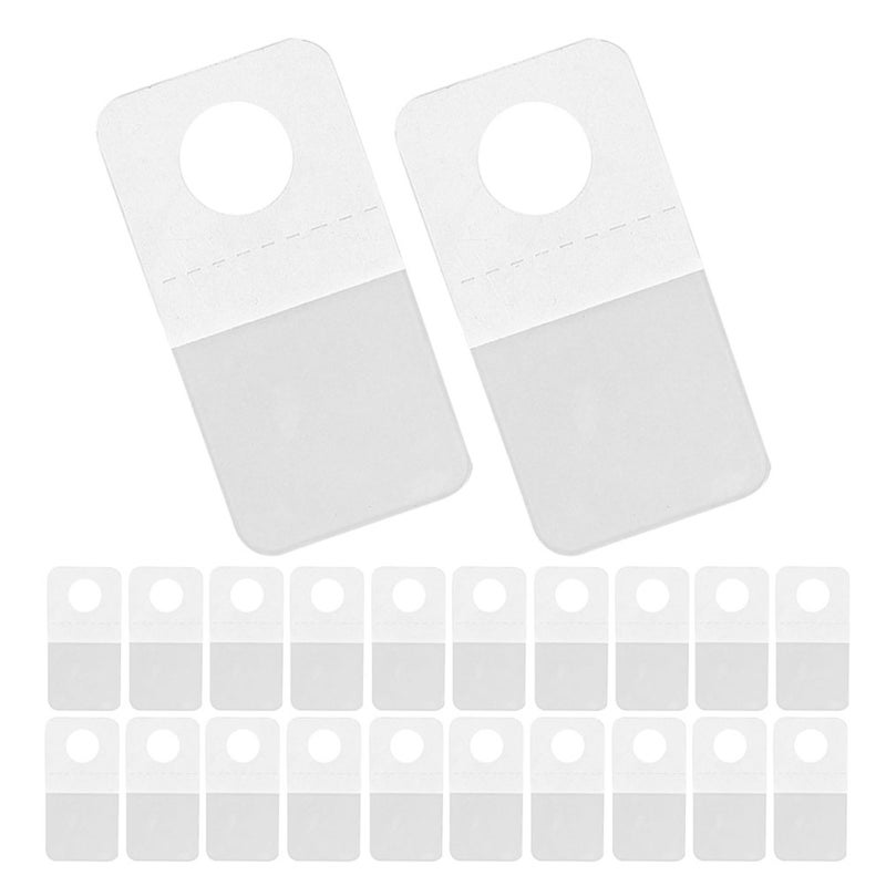 📦 ٥٠٠ قطعة من شرائط لاصقة شفافة لتعليق العروض للبيع - Image 2