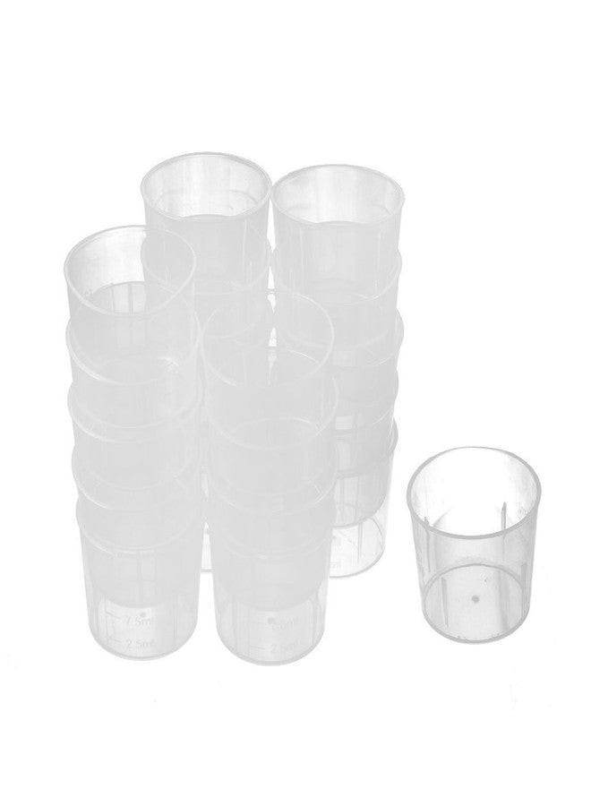 Daycount® Pack of 100 Disposable Graduated Cups, Double Sides Scale 15ml ½ Ounces Measuring Cup Set - Image 5