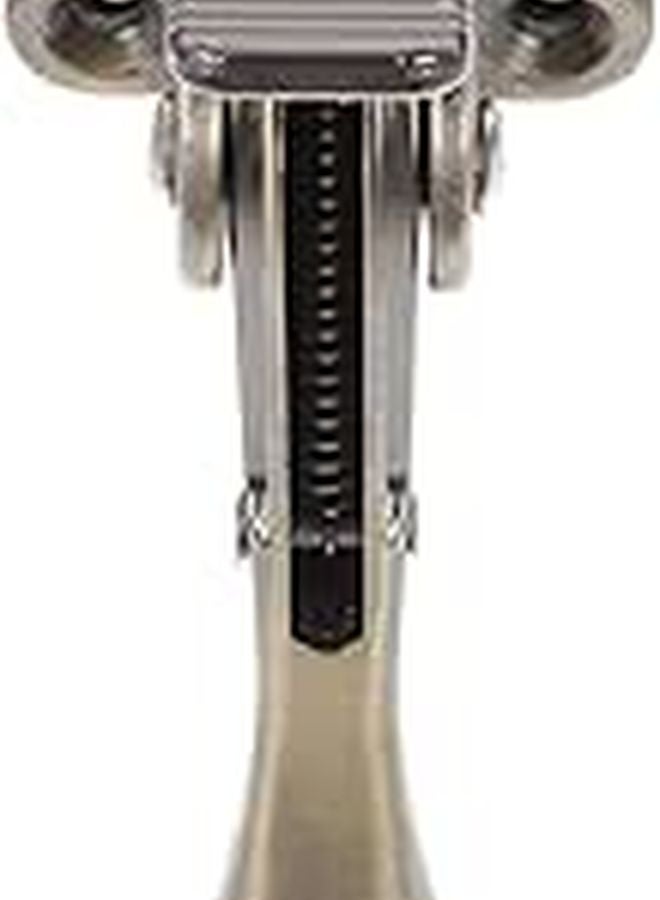 Antique Bronze Semi Automatic Door Stopper Heavy Duty Floor Holder For Office Home - Image 1