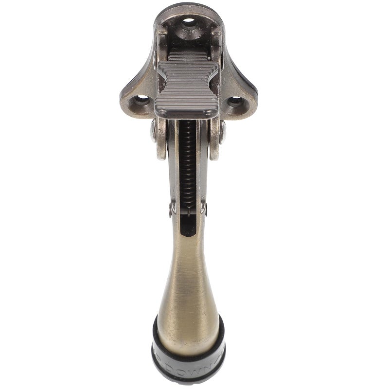 Antique Bronze Semi Automatic Door Stopper Heavy Duty Floor Holder For Office Home - Image 2