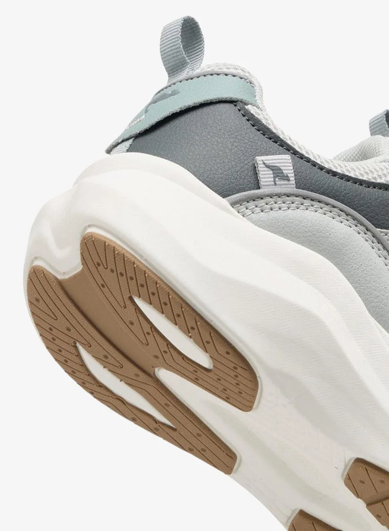 kangaROOS GREY Women's Panelled Lace-Up Sports Shoes for Women | Best Price UAE