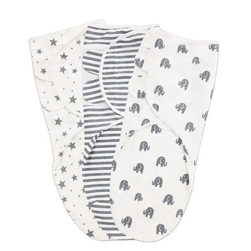 Y&D 100% Organic Cotton Baby Swaddle Blanket - Adjustable Newborn Sleep Sack Wrap for Swaddlers - Girl & Boy - Image 5