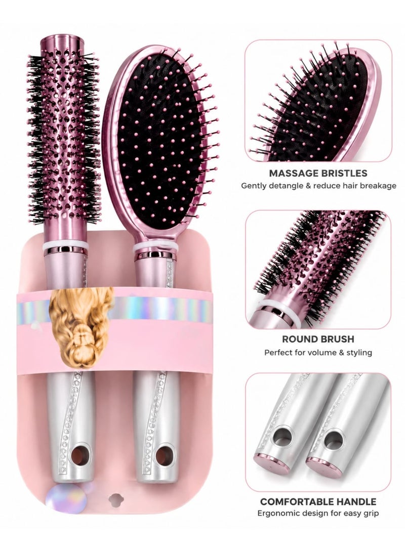 pack of 2 hair brush