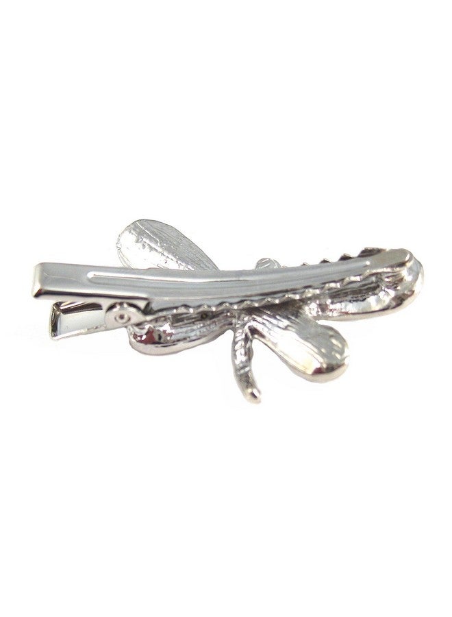 A-Ha Coraline Crystal Dragonfly Hair Clip Hair Pin Clear (H31) - Image 3