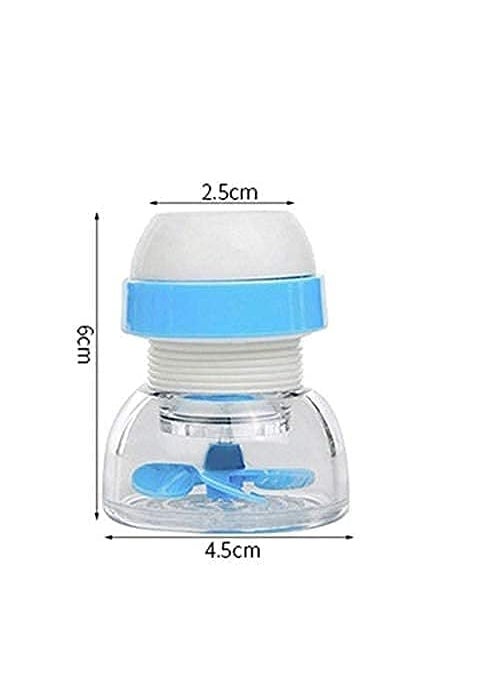 Generic 360 Degree Rotating Water Faucet Aerator SplashProof Filter AntiSplash Expandable Head Nozzle Extender Sprayer for Kitchen Bathroom Tap Shower Adjustable Sprinkler Water Saving Device 4 Pcs  - Image 4