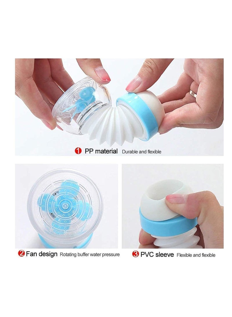 Generic 360 Degree Rotating Water Faucet Aerator SplashProof Filter AntiSplash Expandable Head Nozzle Extender Sprayer for Kitchen Bathroom Tap Shower Adjustable Sprinkler Water Saving Device 4 Pcs  - Image 2
