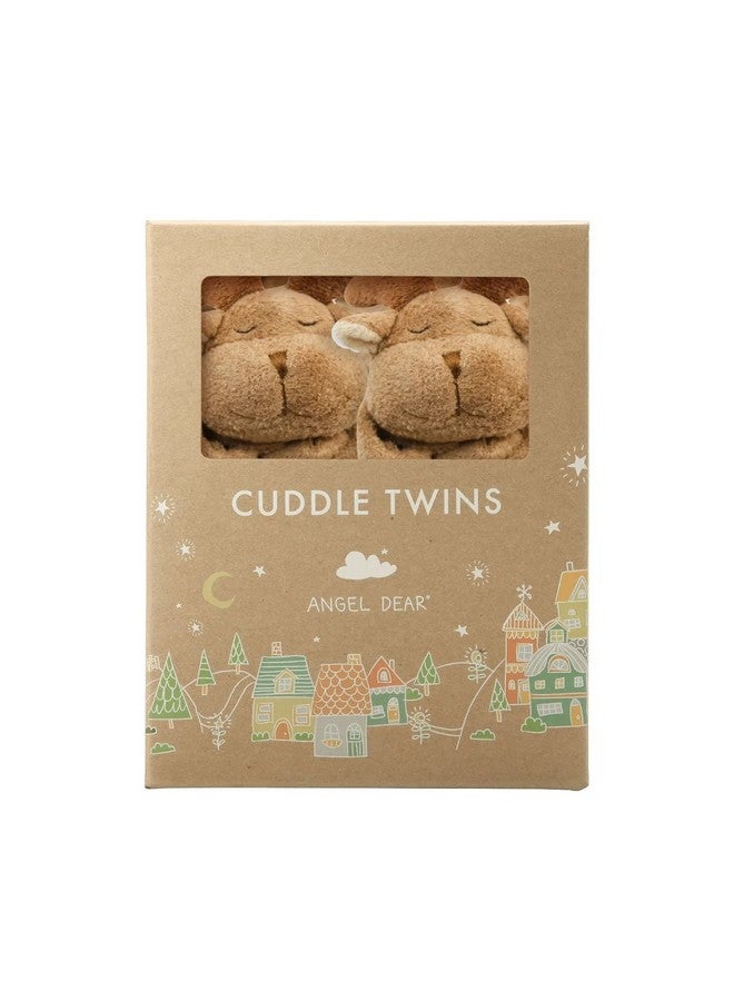 Angel Dear - Moose, Cuddle Twins Blankie Set - Image 2