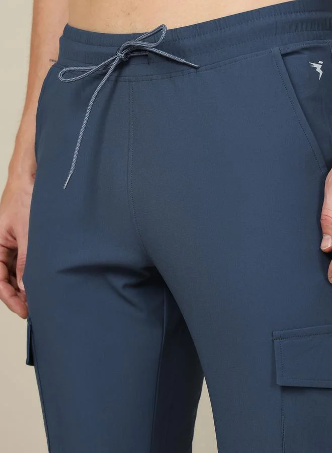 تكنوسبورت Technosport Solid 4-Way Stretch Cargo Pants