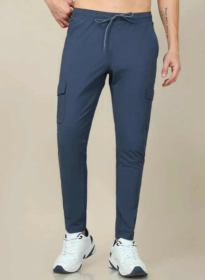 تكنوسبورت Technosport Solid 4-Way Stretch Cargo Pants