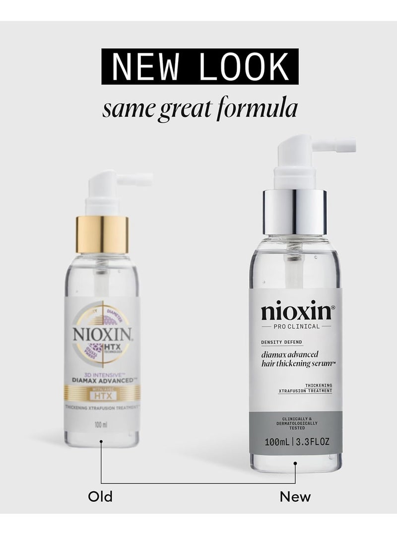 Nioxin Density Defend Diamax Advanced Hair Thickening Serum | With Caffeine, Niacinamide & Panthenol | For Thicker, Fuller-Looking Hair | 3.38 Fl Oz - Image 3