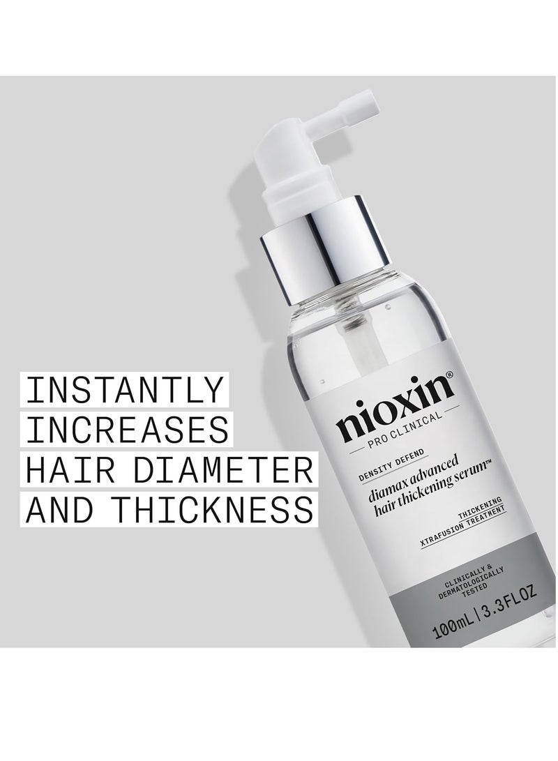 Nioxin Density Defend Diamax Advanced Hair Thickening Serum | With Caffeine, Niacinamide & Panthenol | For Thicker, Fuller-Looking Hair | 3.38 Fl Oz - Image 4