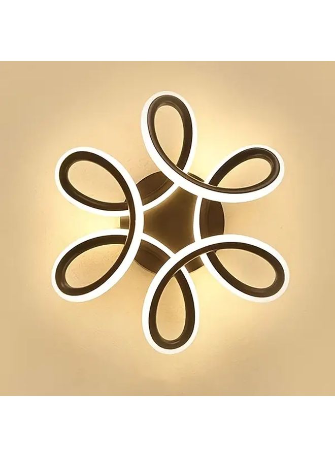 LED Ceiling Light White Modern Leaf Shaped Ceiling Lamp 3000 6000K Hardwired 110 240V for Hallway Entrance Staircase Corridor Porch - Image 2