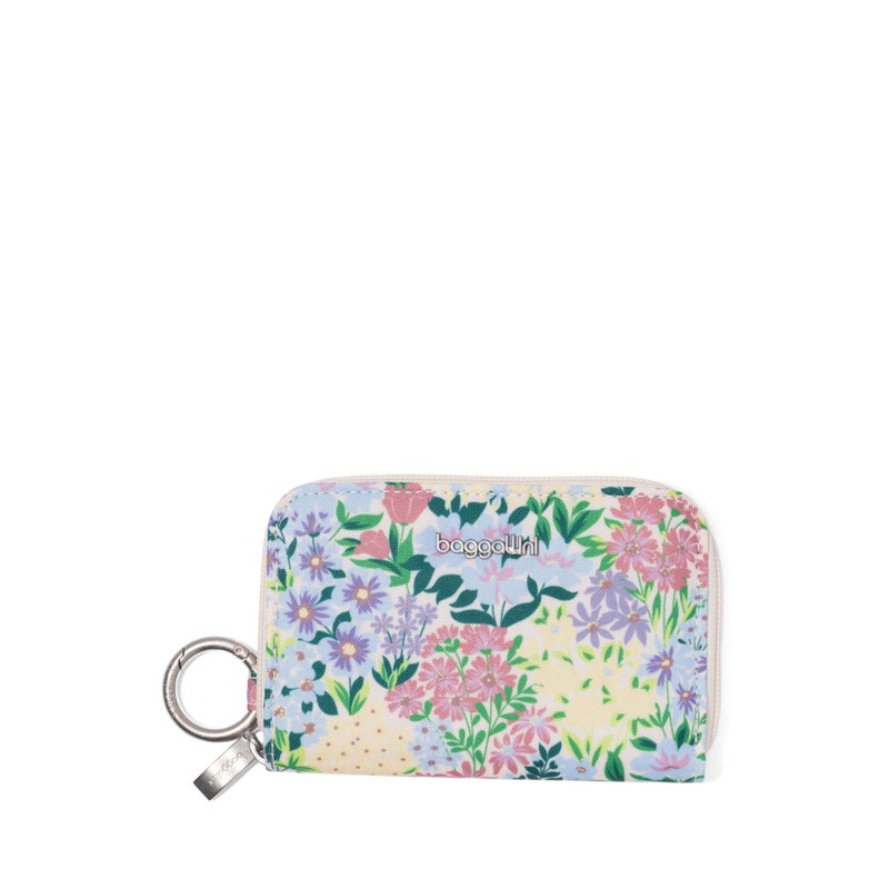 Baggallini Deluxe Card Case - Lightweight 5.5"x3.3" RFID Protected Womens Wallet Card Holder - Image 1