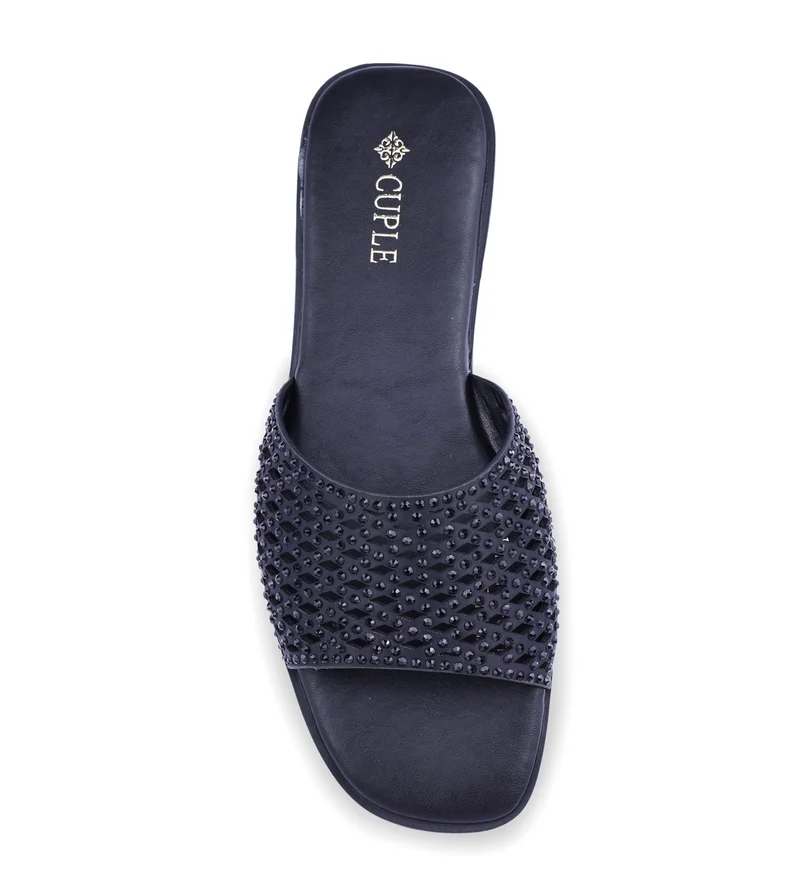 كابلي Womens cut-out flat sandals