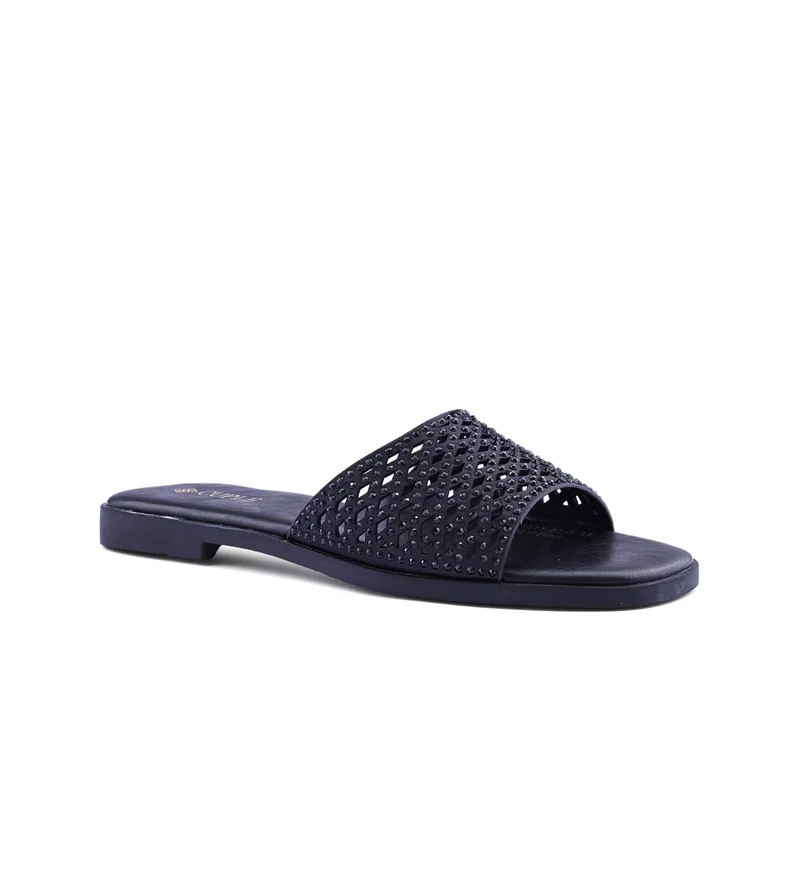 Cuple Womens cut-out flat sandals