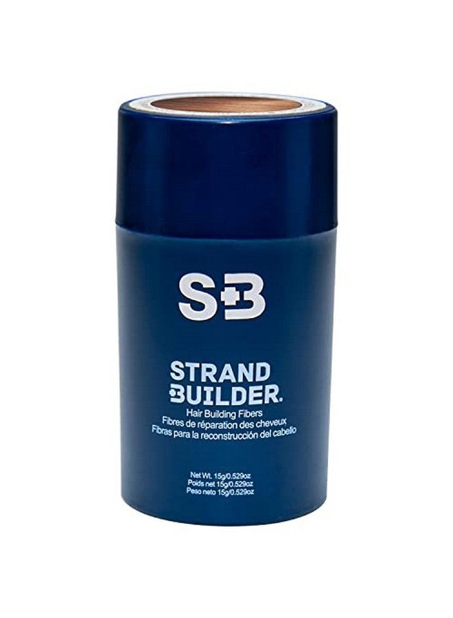 ستاند بيلدر ألياف بناء خصلات الشعر للشعر الخفيف والمتساقط، ألياف بناء الشعر بالكيراتين الطبيعي، مُكثِّف للشعر غير قابل للكشف للرجال والنساء، 15 جرام (بني) - Image 1
