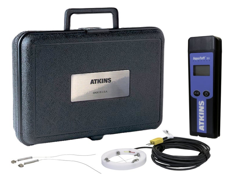Cooper-Atkins AquaTuff 93816-K Screen Print Kit Includes 35100-K Waterproof Thermocouple Instrument, 50008-K Screen Print Donut Probe and Case - Image 3