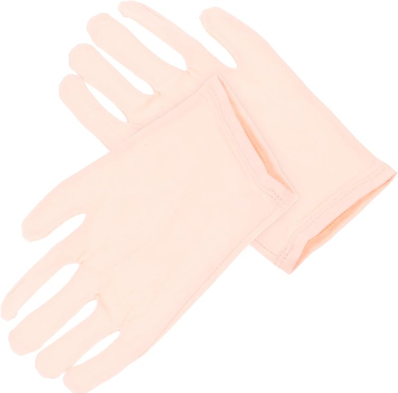 Moisturizing Gloves Hand Treatment 2pcs Cotton Charcoal Fiber Spa Gloves for Dry Skin Lotion Absorbing for Women Men at Home - Image 1