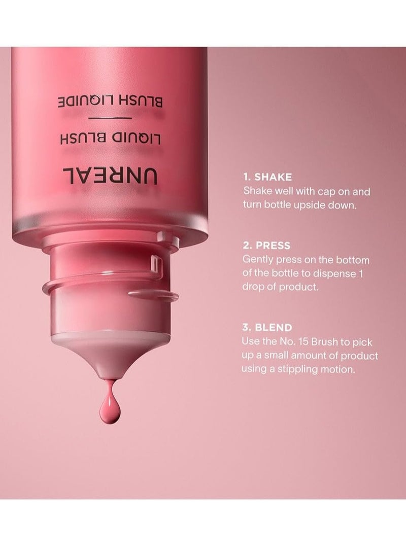 Hourglass Hourglass Unreal Liquid Blush - Imagine: The Enchanting and Exclusive Liquid Blush for a Dreamy Makeup Transformation  - Image 5