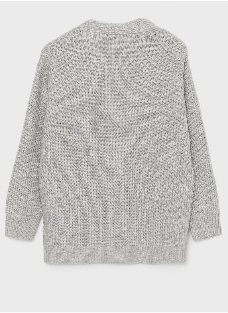 LC WAIKIKI - V-Neck Knitted Cardigan - Image 1