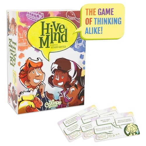 CALLIOPE Hive Mind by Calliope How Well Do You Think Alike Fun Kids Games 812 3 Players Activities for Families and Adults Ages 8 - Image 1