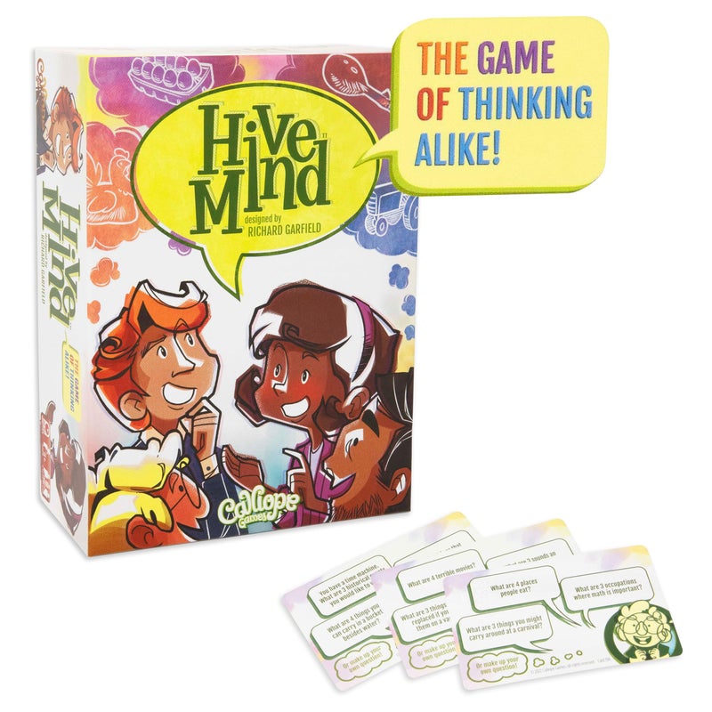 CALLIOPE Hive Mind by Calliope How Well Do You Think Alike Fun Kids Games 812 3 Players Activities for Families and Adults Ages 8 - Image 2