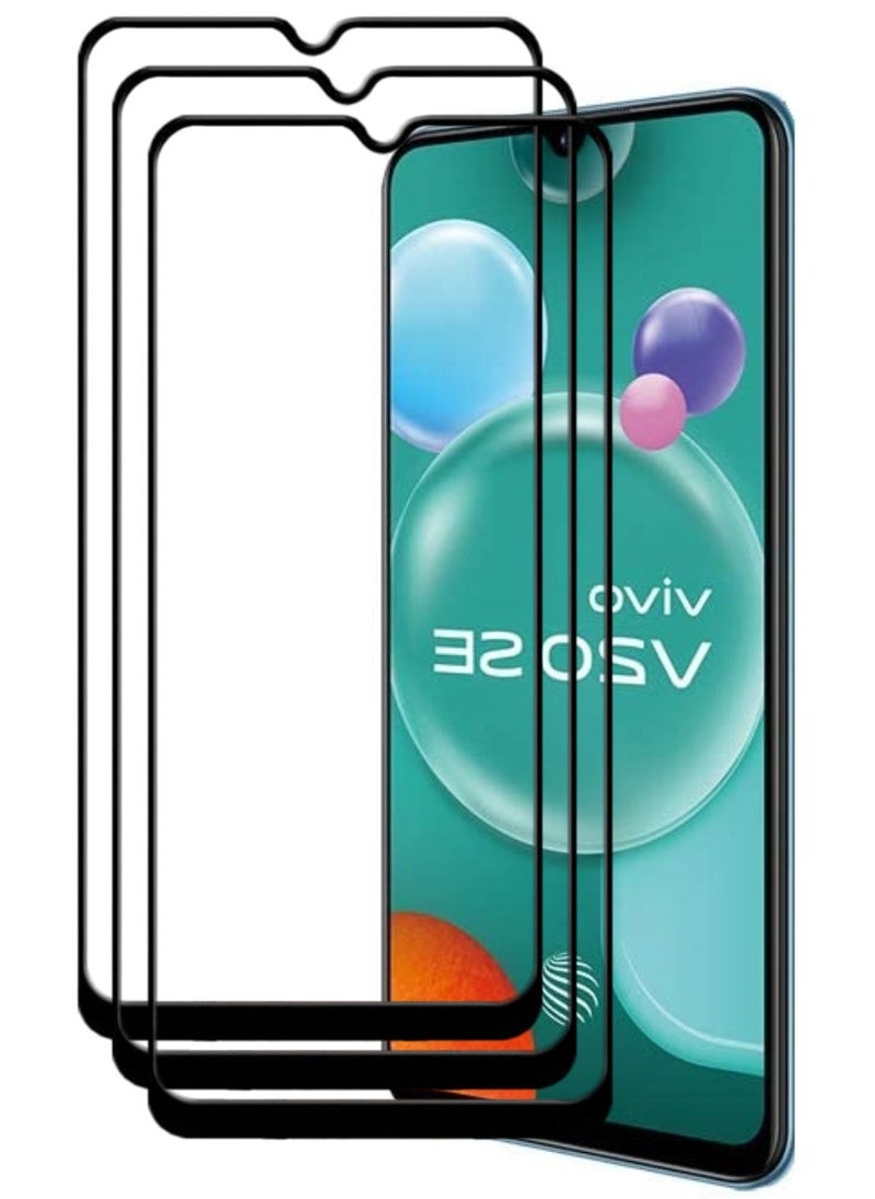 ACLIX 3 Pieces Antistatic ESD Dustproof Premium Quality High Definition Tempered Glass Screen Protector Designed For vivo V20 SE - Image 1