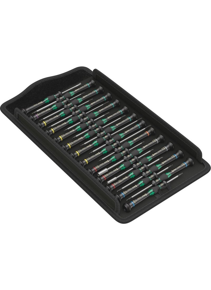 Wera K. Compact 25-Piece Micro Screwdriver Set with Bag 05134000001  - Image 1