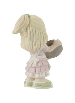 Precious Moments Precious Moments Girl with Painted Rock Figurine - Blonde  - Image 2