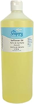 Safflower Oil 1 litre Refined 100 Pure Carrier Oil