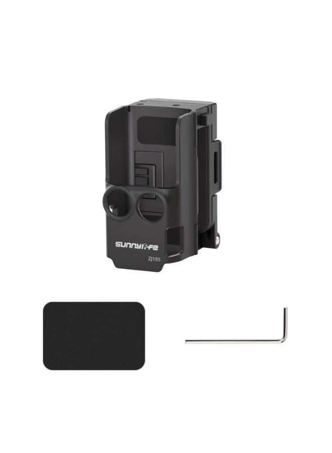 سني لايف قاعدة حامل مغناطيسي قابلة للطي لـ DJI Osmo Pocket 4P/4/3، حامل قابل لتعديل الزوايا مع حافظة تخزين الفلاتر، قاعدة مكتبية وحامل يدوي سريع التحرير بملحقات الكاميرا(أسود). - Image 1