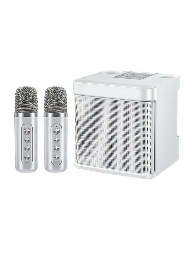 Bluetooth Speaker Karaoke Machine with Wireless Microphones for Kids and Adults - Image 3