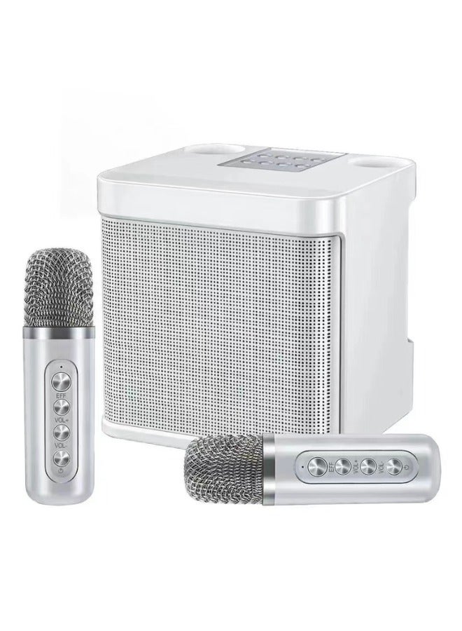 Bluetooth Speaker Karaoke Machine with Wireless Microphones for Kids and Adults - Image 1