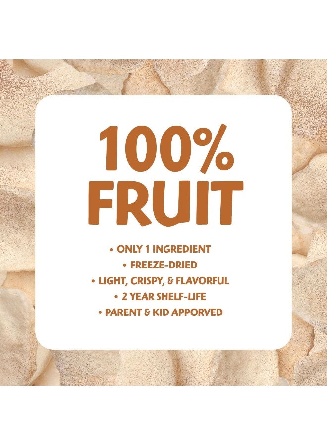 Brothers-ALL-Natural Brothers All Natural Freeze Dried Fruit Crisps, Fuji Apple & Cinnamon, 0.35 Oz (Pack of 24), Made with 100% Fruit, Gluten Free, Soy Free, Vegan, Heathy Snack, Lunch Box Ready - Image 4